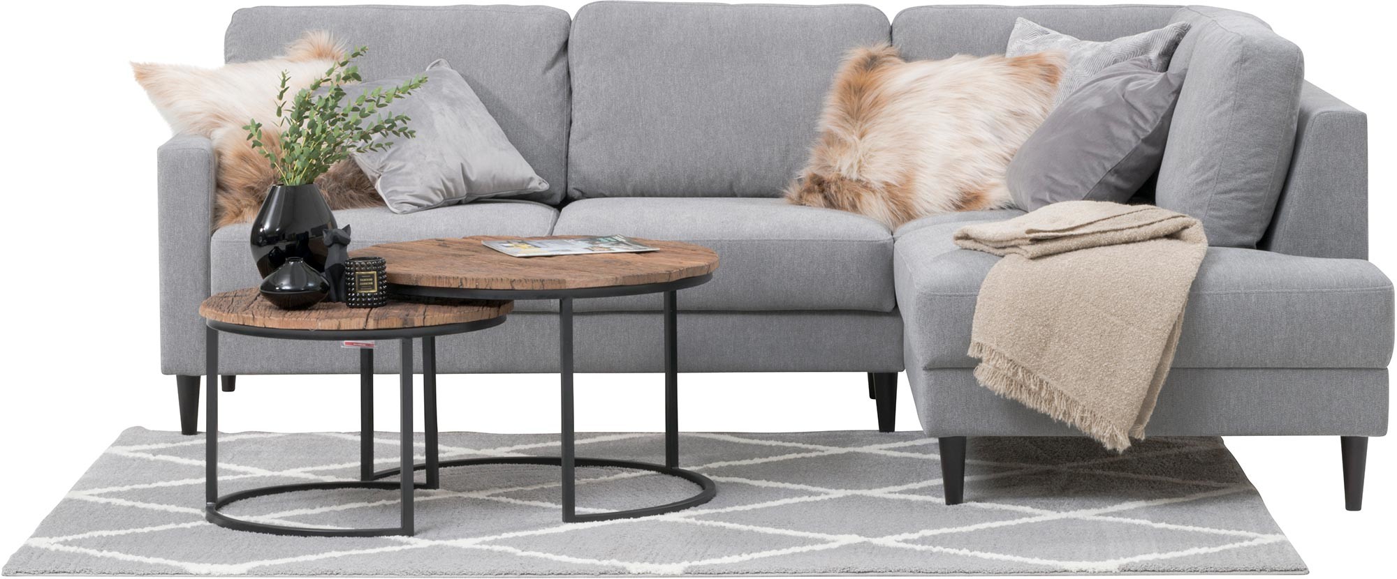 Lugano  avokulmavuodesohva